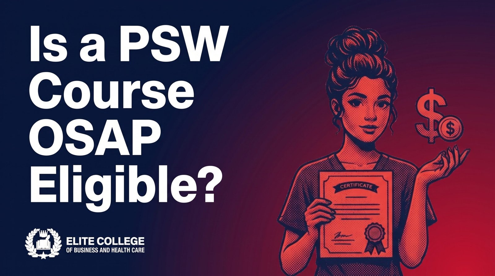 Is a PSW Course OSAP Eligible? | Elite College