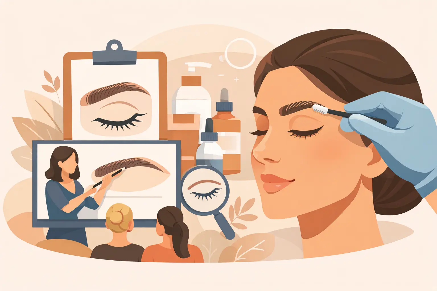 Brow Lamination Training Course for New Artists